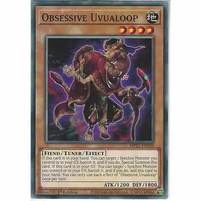 £0.99 • Buy MP21-EN010 Obsessive Uvualoop | 1st Edition | Common YuGiOh Trading Card Game