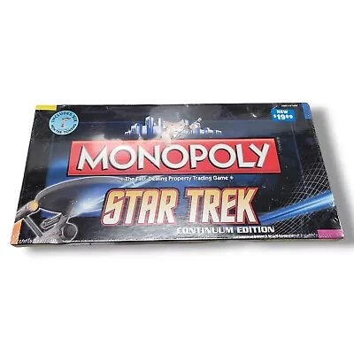 Star Trek Continuum Edition Monopoly  Board Game Parker Brothers • $40