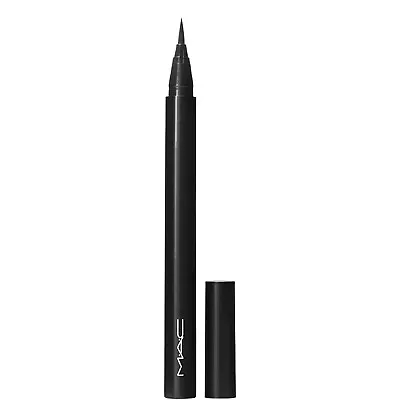 MAC Eyeliner Pen Brushstroke 24-Hour Eye Liner Brushblack Waterproof - NEW • £18.50