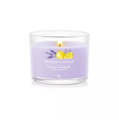 Yankee Candle Minis Scented Lemon Lavender Filled Votive 7-10 Hours 37g • £3.32