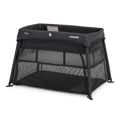 Brand New Vivo 3 In 1 Travel Cot Portacot With Bassinet Insert - Black • $199