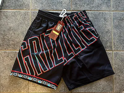 Mitchell & Ness Men’s Vancouver Grizzlies Big Face 2.0 Shorts Large L Memphis • $39.98