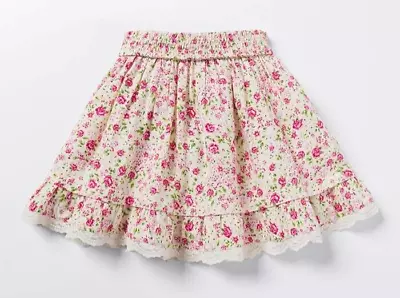 Matilda Jane Enchanted Garden Budding Florals Skirt Size 12 EUC • $24.95