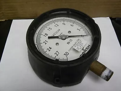 Marsh Instrument Company P0505 Vacuum Pressure Process Gauge 0-30 In.Hg. • $50