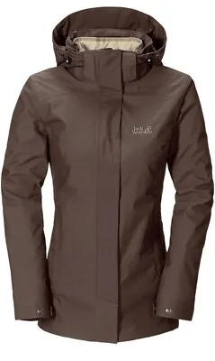 Jack Wolfskin Vernon Jacket Women’s Mocca MEDIUM • £65