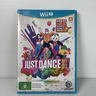 $84.97 • Buy RARE Just Dance 2019 | Nintendo Wii U | AUS PAL | *Free Postage