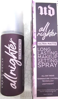 Urban Decay ALL NIGHTER Long Lasting Makeup Setting Spray 4.0oz Full Size NIB • $24.95