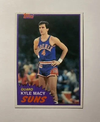 Kyle Macy 1981-82 Topps Basketball #82 • $1.99