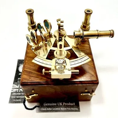 Navigational Tool For Astronomy And Marine Instruments J.scott With Wooden Box • $43.20