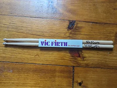 $30 • Buy Vic Firth Drumsticks - Signed By Wuv Bernardo Of P.O.D.