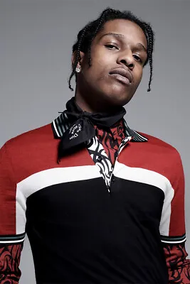 Asap Rocky Hip Hop Rap Music Singer Rapper Star Wall Art Home - POSTER 20x30 • $23.99