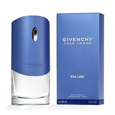 Givenchy Pour Homme Blue Label 3.3 / 3.4 Oz Cologne For Men New In Box • $37.99
