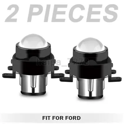 2X 2.5  HID Bi-Xenon Fog Light Projector Lens Hi/Lo For Ford FOCUS FIESTA FUSION • $54.98