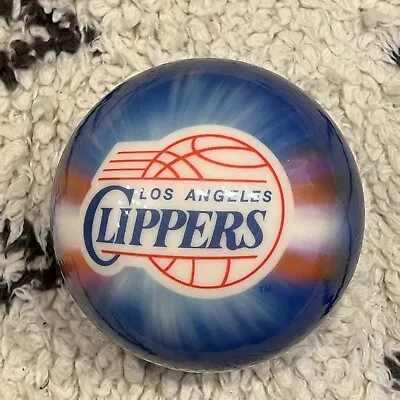 NBA Los Angeles CLIPPERS 15 Pound Viz-A-Ball Bowling Ball Undrilled Basketball • $124.99