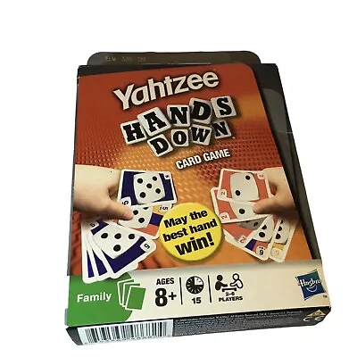 Yahtzee Hands Down Card Game Family Ages 8+ 2009 By Hasbro Gaming • $6.99