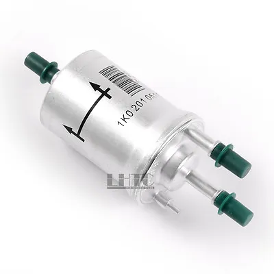 OE 6.6Bar Gasoline Petrol Fuel Filter For VW Golf Jetta GTI Passat Audi A3 TT • $14.85