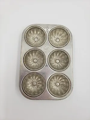 Vintage Kitchen Toy Miniature Bundt Fluted Muffin Tin Tala Made In England • $12