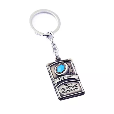 Hearthstone Coin Keychain Silver • $12.99