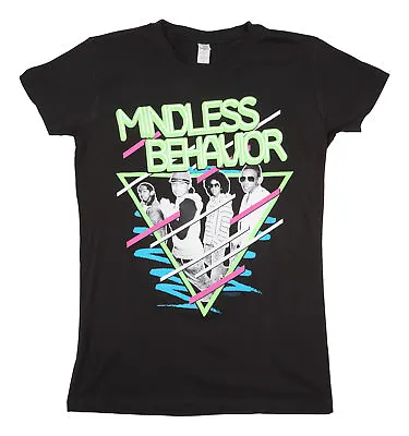 Mindless Behavior Scribble Womens Black T Shirt • $8.25