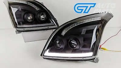 $559 • Buy 3D LED DRL Twin Projector Sequential Head Lights For 03-09 TOYOTA PRADO FJ120 