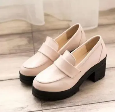 Women's Lolita Japanese Girl Loafer JK Casual Shoes Cosplay Uniform School Shoes • £24.62