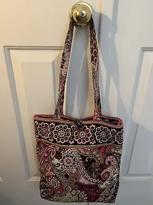 Vera Bradley XL Vera Tote - Very Berry Paisley - Retired Pattern • $15