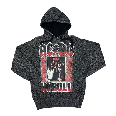 Energie AC/DC  No Bull  Graphic Hard Rock Band Pullover Hoodie Small Grey • £15.30