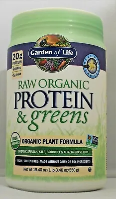 $35.97 • Buy Garden Of Life Raw Protein And Greens 19.4 Oz Vanilla Organic Vegan Protein