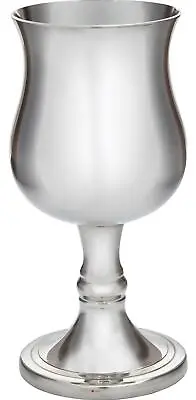 Pewter Georgian Wine Goblet Small 150ml Bright Polished Perfect For Engraving • $97.27
