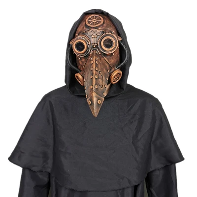 £20.29 • Buy Masks Steampunk Bird Crow Halloween Accessory Plague Doctor Mask Long Nose Latex