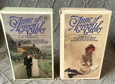 Anne Of Green Gables 6 Vol Box Sets Montgomery Vintage Paperback 1987 • $19.95