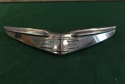 Vintage Chrome CHEVROLET Trim Emblem Trunk? • $25