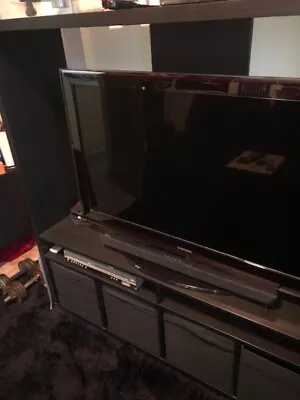 Black TV Entertainment Unit From Ikea • $50