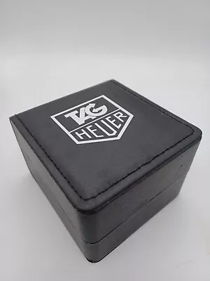 Tag Heuer New Leatherette Black Watch Box Travel Pouch Case • £27.99