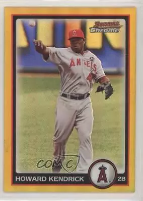 2010 Bowman Chrome Gold Refractor /50 Howie Kendrick #58 • $5.14