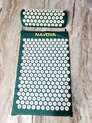 Nayoya Acupressure Mat & Pillow Set Of 2 • $25