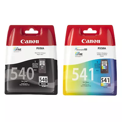 Canon PG540 Black & CL541 Colour Ink Cartridge Bundle For PIXMA MG3250 Printer • £38.09