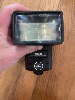 Vivitar 285 HV Zoom Vari-Power Flash-excellent Condition • $55