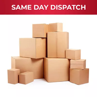 Double Wall Cardboard Boxes For House Moving Storage Cartons - All Sizes • £128.50