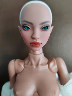 Bare Body BJD Doll 1/4 SD Girl Tan Skin Resin Ball Jointed Eyes Face Makeup GIFT • $151.99
