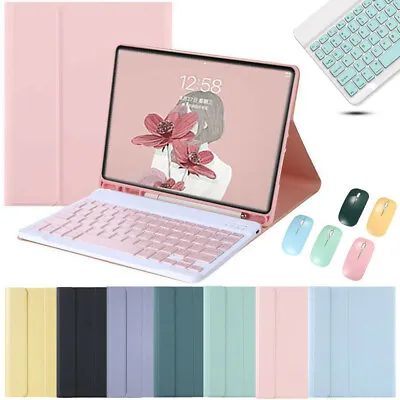 $44.57 • Buy Bluetooth Keyboard Case With Mouse For IPad 7/8th/9th 6th 11  2022 Gen Air 5 4