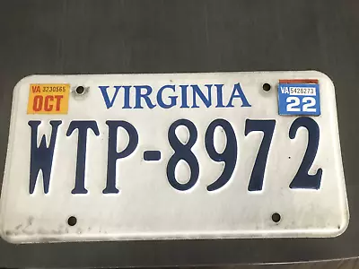 $12 • Buy Virginia VA License Plate Free Shipping