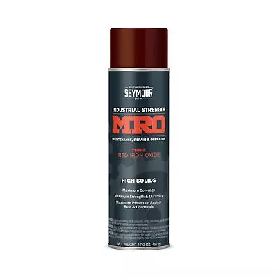 620-1407 Industrial MRO High Solids Spray Paint Red Iron Oxide Primer • $17.42