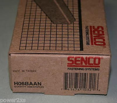 Senco 7/16  Crown Staples 3/8  - Fits Arrow - H06BAAN • $20.95