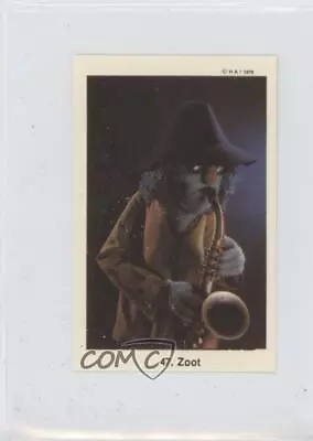 1978 Swedish Samlarsaker The Muppet Show Period After Number Zoot #47 F5h • $2.27