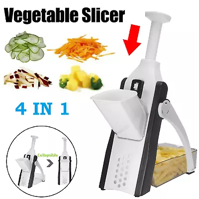 4 In 1 Vegetable Slicer Multifunctional Kitchen Chopping Artifact Food Chopper • $23.99