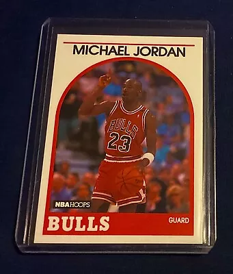 Michael Jordan 1989 Hoops Chicago Bulls Basketball Set Card #200 Champion NBA 23 • $5.50