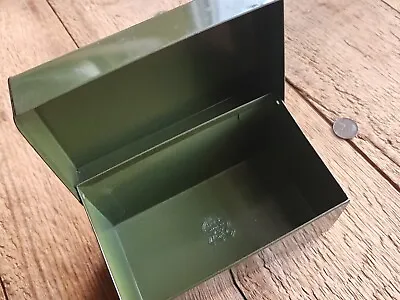 Vtg / J Chen / Olive Green / Recipe Box / USA • $10