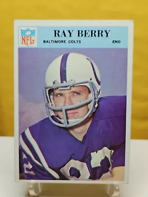 1966 Philadelphia #15 RAY BERRY Vintage Football Card HOF VG+/Colts • $4