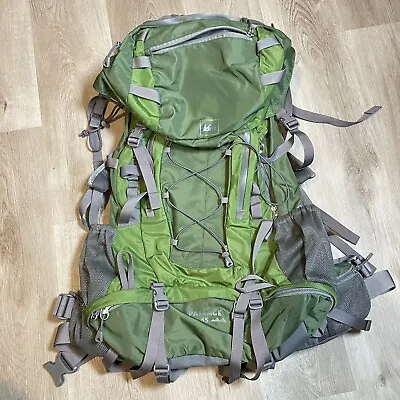 Green REI Passage 65 Internal Frame Backpack Camping Hiking Outdoor • $93.46